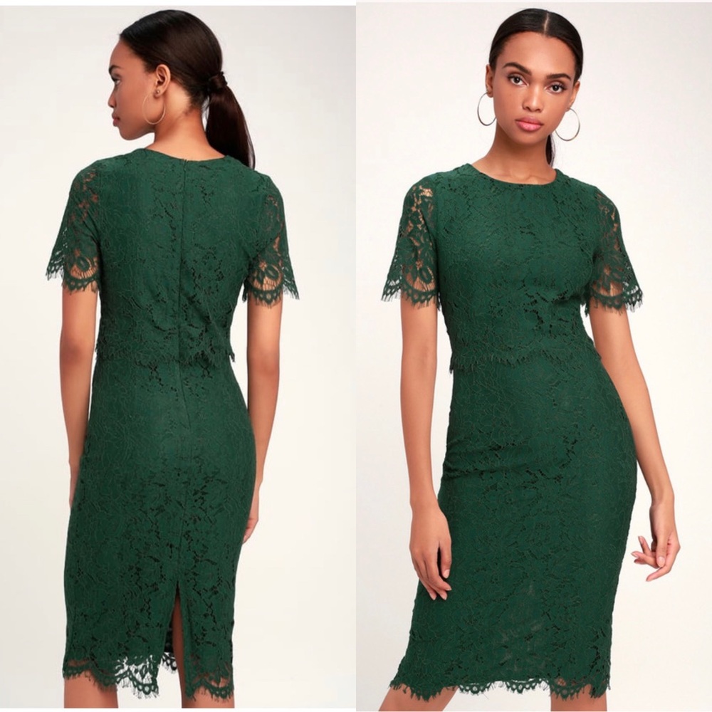 Brand new Lulus lace dress